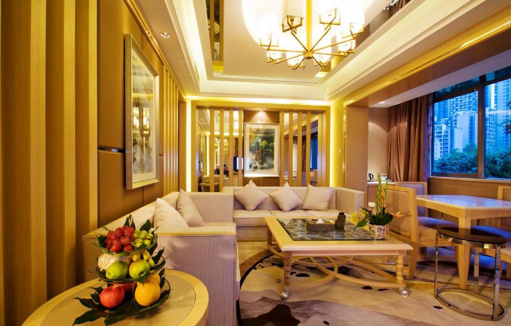 Chengdu Wangjiang Hotel Bagian luar foto