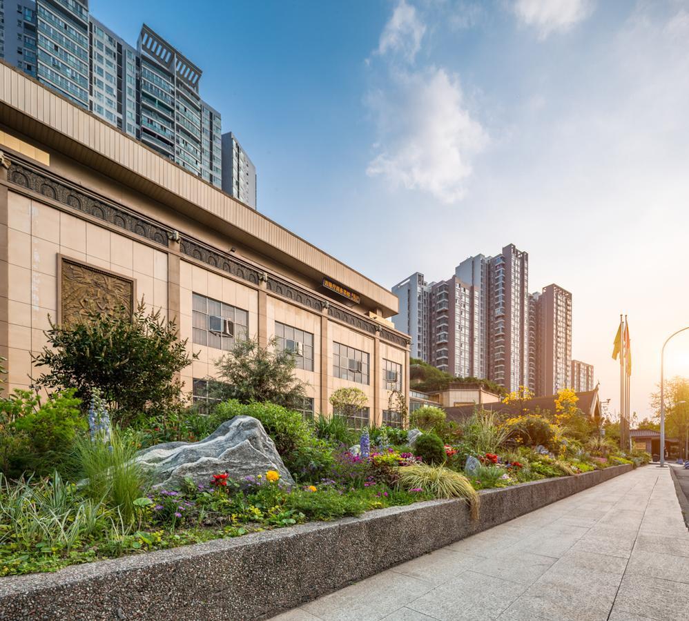 Chengdu Wangjiang Hotel Bagian luar foto