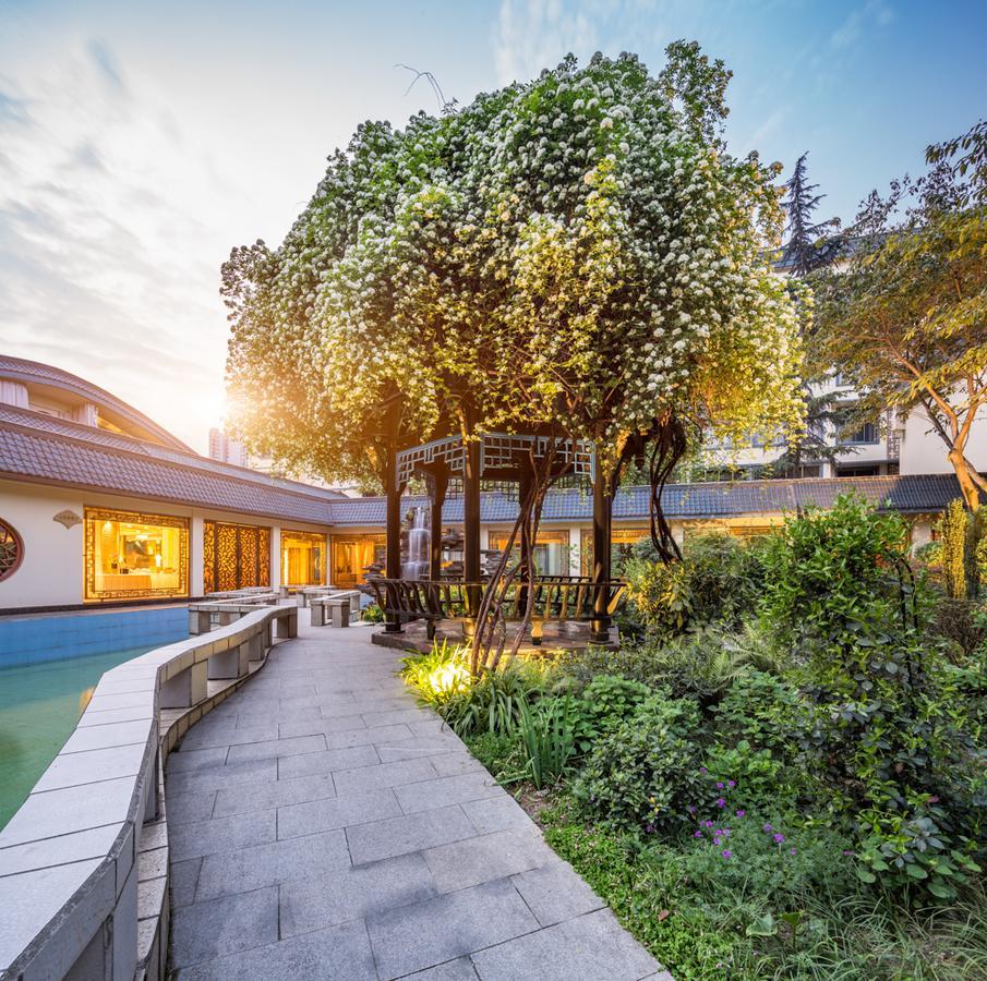 Chengdu Wangjiang Hotel Bagian luar foto