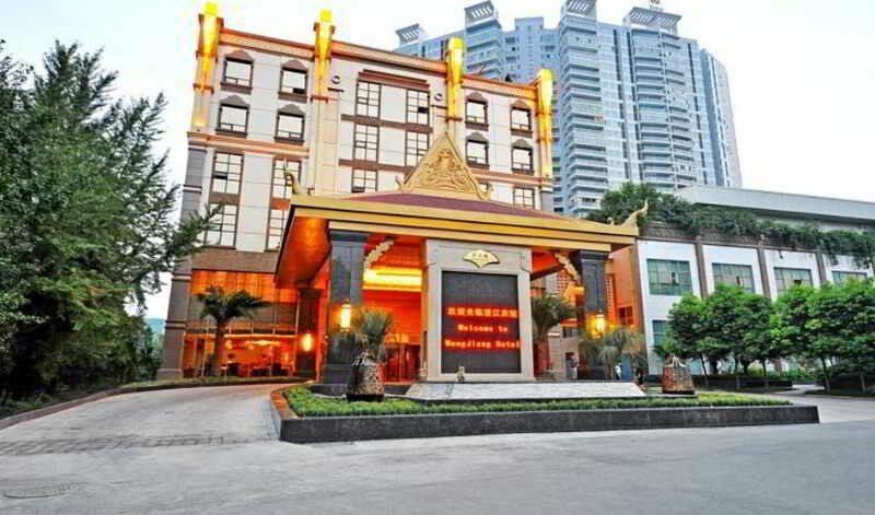 Chengdu Wangjiang Hotel Bagian luar foto