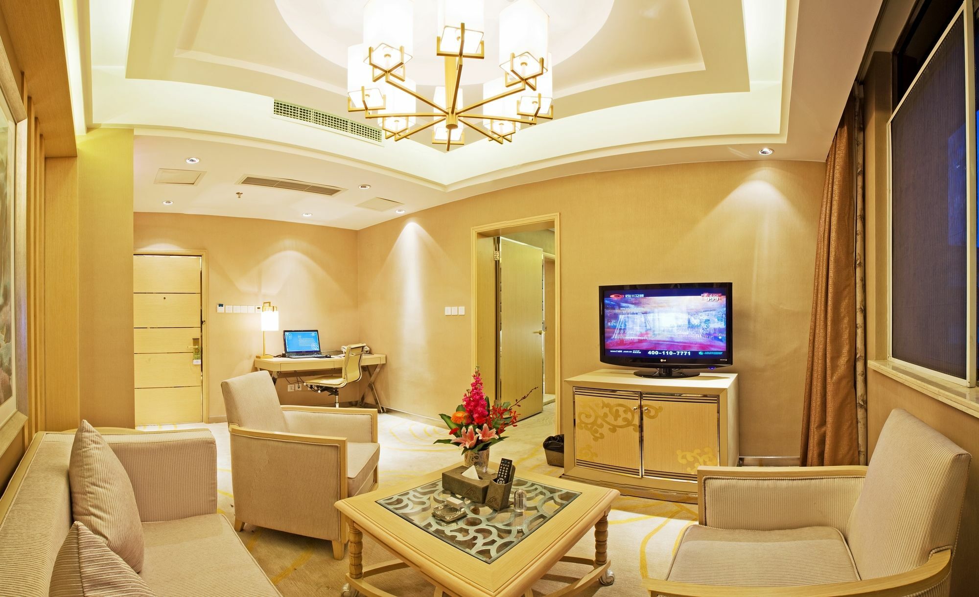 Chengdu Wangjiang Hotel Bagian luar foto
